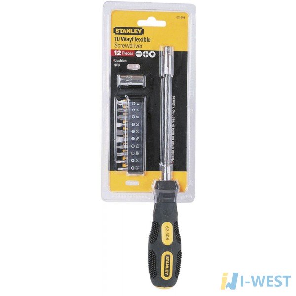 Викрутка "10 Way Flexible" з гнучким стрижнем STANLEY 0-62-508 Викрутка "10 Way Flexible" з гнучким стрижнем STANLEY 0-62-508