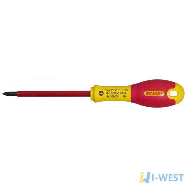 Викрутка електрика "FatMax VDE 1000V" ізольована STANLEY 0-65-416 Викрутка електрика "FatMax VDE 1000V" ізольована STANLEY 0-65-416