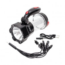 Ліхтар акумуляторний 1LED 1W 12 LED INTERTOOL LB-0111 Ліхтар акумуляторний 1LED 1W 12 LED INTERTOOL LB-0111