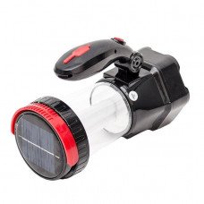 Фонарь аккумуляторный 1LED 1W + 12 LED INTERTOOL LB-0111 