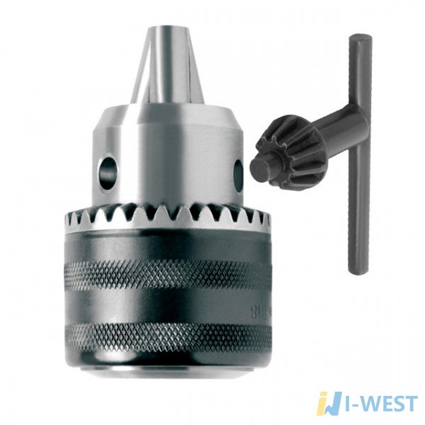 Патрон для дриля з ключем 12x1,25, 1,5-10 мм INTERTOOL ST-3823