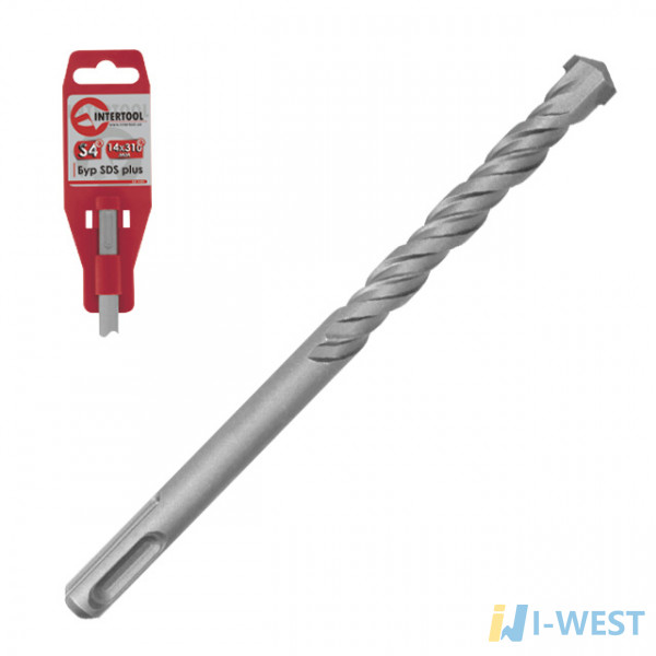 Бур SDS PLUS S4 30х1000мм INTERTOOL SD-30100 Бур SDS PLUS S4 30х1000мм INTERTOOL SD-30100