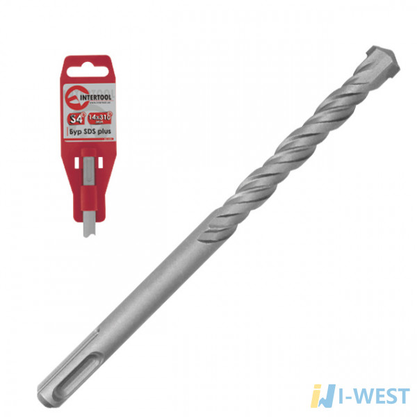 Бур SDS PLUS S4 28х450мм INTERTOOL SD-2845
