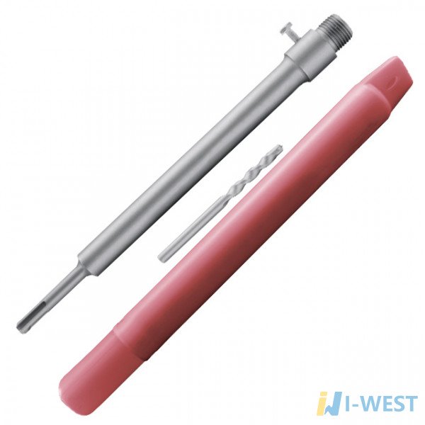 Перехідник SDS Plus 200 мм для коронок по бетону SD-0421, SD-0422 INTERTOOL SD-0418