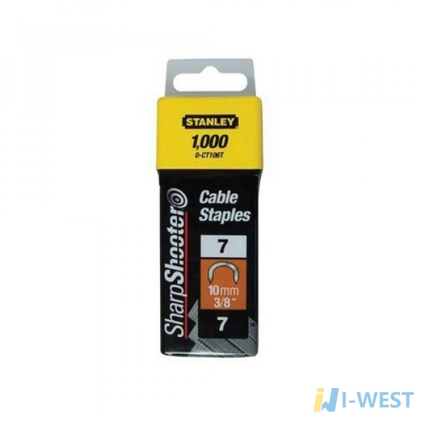 Скоби для степлера STANLEY "CABLE" 1-CT108T Скоби для степлера STANLEY "CABLE" 1-CT108T