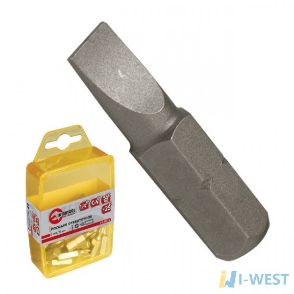 Комплект викруткових насадок 3 мм 1/4 INTERTOOL (VT-0031)