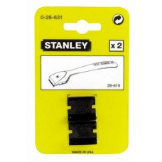 Леза для скребків запасні двосторонні STANLEY 0-28-292 Леза для скребків запасні двосторонні STANLEY 0-28-292