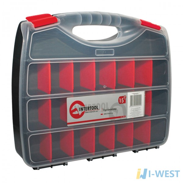Органайзер пластиковий, 19 INTERTOOL (BX-4003) Органайзер пластиковий, 19 INTERTOOL (BX-4003)