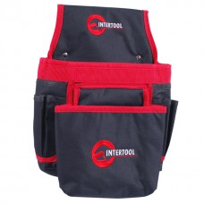 Поясна Сумка слюсарно-будівельна, 8 кишень, поліестер INTERTOOL SP-1036