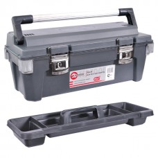 Ящик для инструмента с металлическими замками 25,5 INTERTOOL (BX-6025)