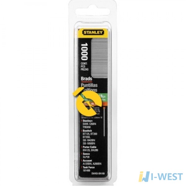 Гвозди для степлера Stanley "Light Duty" 1-SWK-BN050T STANLEY