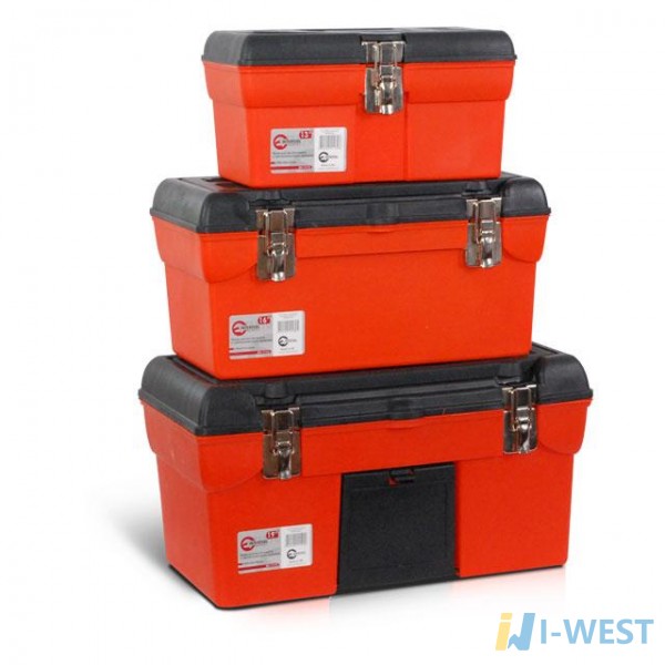 Комплект ящиков для инструментов с металлическим замком, 3 шт INTERTOOL BX-0006