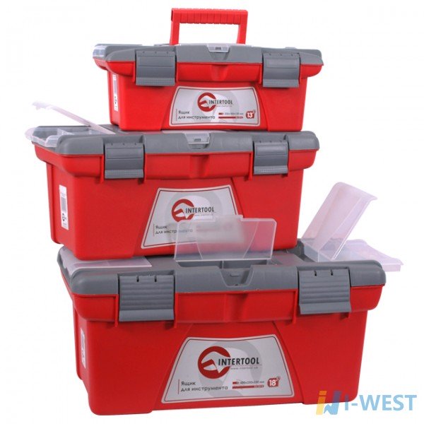 Комплект ящиків для інструментів, 3 шт INTERTOOL BX-0403