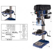 Свердлильний верстат Einhell BT-BD 701 (4250590)