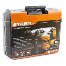 Перфоратор 1300 Вт, 3 режими, 0-730 об/хв, 0-4100 уд/хв INTERTOOL WT-0151 Перфоратор 1300 Вт, 3 режими, 0-730 об/хв, 0-4100 уд/хв INTERTOOL WT-0151